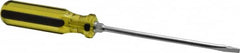Stanley - Standard Slotted Screwdriver - Round Shank, Acetate Handle - Exact Tooling