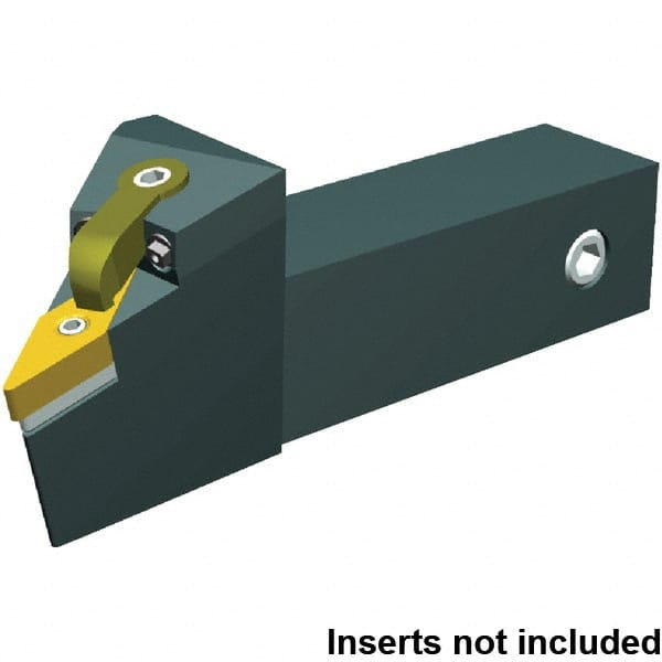 Kennametal - MVJN, Left Hand Cut, 93° Lead Angle, 20mm Shank Height x 25mm Shank Width, Negative Rake Indexable Turning Toolholder - 109mm OAL, VNMA 1604.. Insert Compatibility, Series Kenloc - Exact Tooling