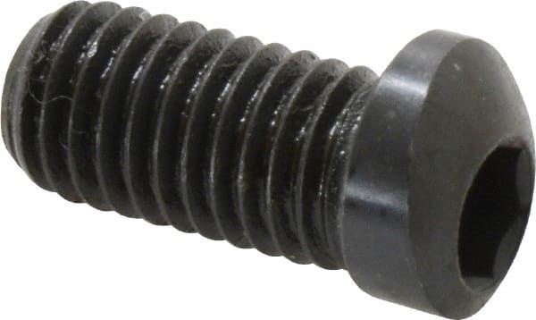 Mitee-Bite - 1/2-13 Screw, 3/8" Clamp Height, 1" Clamp Width, Knife Edge Clamps - 0.9" Extension Length, 4,000 Lb Holding Force, Carbon Steel, 6 Clamps - Exact Tooling