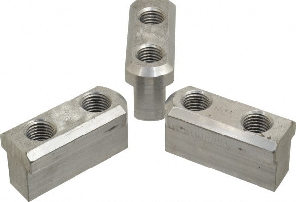 H & R Manufacturing - Lathe Chuck Jaw Nut - 15" Chuck Diam Compatible, 20mm Screw, M20 Thread - Exact Tooling