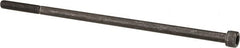 Value Collection - #10-32 UNF Hex Socket Drive, Socket Cap Screw - Alloy Steel, Black Oxide Finish, Partially Threaded, 5" Length Under Head - Exact Tooling
