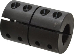 Climax Metal Products - 7/8" Bore, Steel, One Piece Clamping Shaft Collar - 1-7/8" Outside Diam, 2-7/8" Wide - Exact Tooling
