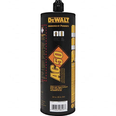 DeWALT Anchors & Fasteners - Anchoring Adhesives Adhesive Material: Acrylic Volume (fl. oz.): 28.00 - Exact Tooling