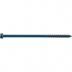DeWALT Anchors & Fasteners - 1/4" Diam, 4 Length Under Head, Hex Drive Concrete Screw & Masonry Fastener - Exact Tooling