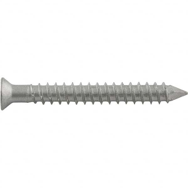 DeWALT Anchors & Fasteners - #14" Diam, 1-3/4 Overall Length, Phillips Drive Concrete Screw & Masonry Fastener - Exact Tooling