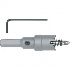 DeWALT Anchors & Fasteners - Hole Saws Saw Diameter (Inch): 1-3/16 Cutting Depth (Inch): 1/2 - Exact Tooling