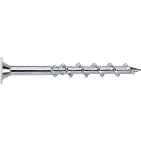 DeWALT Anchors & Fasteners - 1/4" Diam, 2-1/4 Overall Length, Phillips Drive Concrete Screw & Masonry Fastener - Exact Tooling