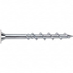 DeWALT Anchors & Fasteners - 1/4" Diam, 2-1/4 Overall Length, Phillips Drive Concrete Screw & Masonry Fastener - Exact Tooling