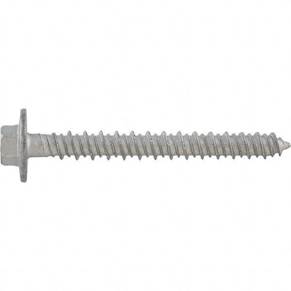 DeWALT Anchors & Fasteners - 1/4" Diam, 1-3/4 Length Under Head, Hex Drive Concrete Screw & Masonry Fastener - Exact Tooling