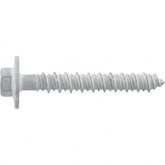 DeWALT Anchors & Fasteners - 1/4" Diam, 1-3/4 Length Under Head, Hex Drive Concrete Screw & Masonry Fastener - Exact Tooling