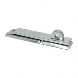 American Lock - 1-5/8" Long x 7-1/4" Wide, Straight Hasp - Hardened Steel - Exact Tooling