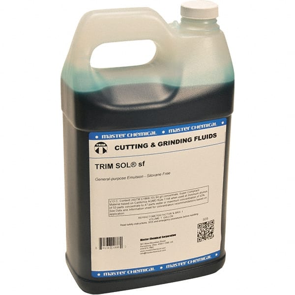 Master Fluid Solutions - 1 Gal Jug Cutting & Grinding Fluid - Liquid - Exact Tooling