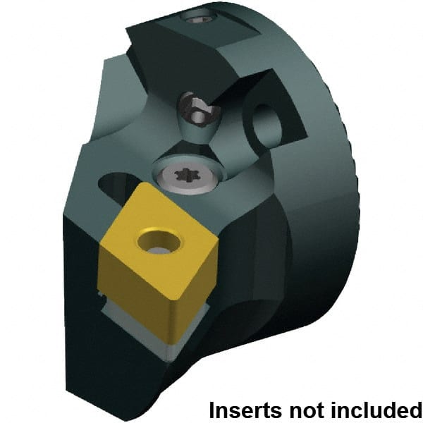Kennametal - Left Hand Cut, 63mm Min Bore Diam, Size 50 Steel Modular Boring Cutting Unit Head - 63mm Max Bore Depth, Compatible with DNMA 150608 - Exact Tooling