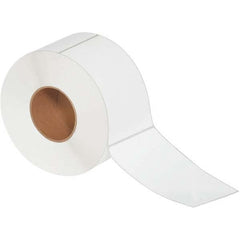 Value Collection - Pack of 4 Rolls, 900 Labels per Roll, 4" x 6-1/2" White Matte Coated Facestock Thermal Labels - Exact Tooling