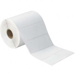 Value Collection - Pack of 12 Rolls, 960 Labels per Roll, 4" x 1-1/2" White Paper Thermal Labels - Exact Tooling