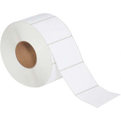 Value Collection - Pack of 4 Rolls, 2,000 Labels per Roll, 4" x 3" White Topcoated Facestock Thermal Labels - Exact Tooling