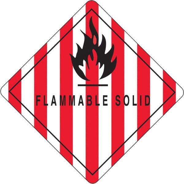 Tape Logic - Shipping Label, Header: Flammable Warning - Exact Tooling
