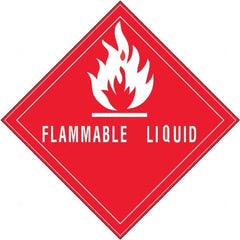 Tape Logic - Shipping Label, Header: Flammable Warning - Exact Tooling
