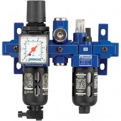 Prevost - Filter, Regulator & Lubricator (FRL) Units Configuration: 2 Pc. Filter/Regulator-Lubricator Body Type: Standard - Exact Tooling