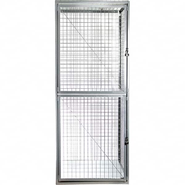 Folding Guard - Lockers Type: Welded Wire Mesh Number of Tiers: 1 - Exact Tooling