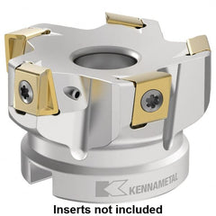 Kennametal - Indexable Square-Shoulder Face Mills Cutting Diameter (Inch): 2-1/2 Cutting Diameter (Decimal Inch): 2.5000 - Exact Tooling