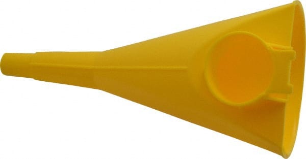 Eagle - 9 Inch Long, Safety Can Poly Funnel - Compatible with 1/2 and 5 Gallon Type I Safety Cans - Exact Tooling