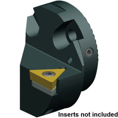 Kennametal - Right Hand Cut, 32mm Min Bore Diam, Size 25 Steel Modular Boring Cutting Unit Head - 32mm Max Bore Depth, Compatible with TCMT 110204 - Exact Tooling