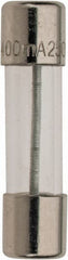 Ferraz Shawmut - 250 VAC, 0.4 Amp, Time Delay Miniature Glass Fuse - Clip Mount, 20mm OAL, 5mm Diam - Exact Tooling
