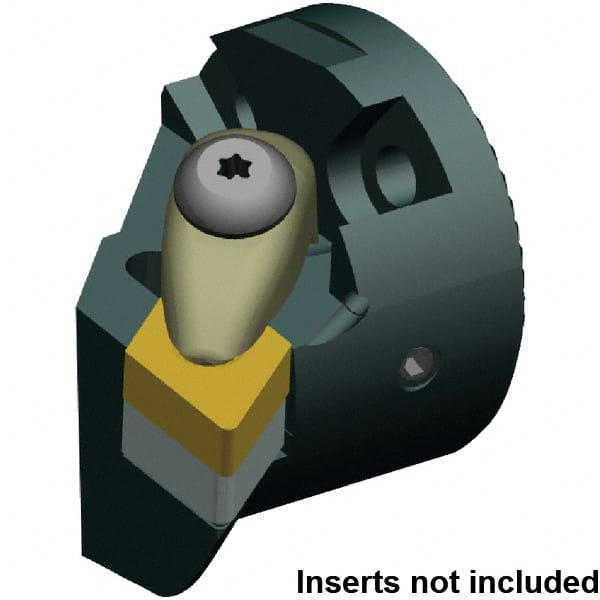 Kennametal - Right Hand Cut, 40mm Min Bore Diam, Size 32 Steel Modular Boring Cutting Unit Head - 40mm Max Bore Depth, Compatible with DNMA 110408 - Exact Tooling