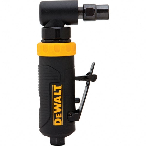 DeWALT - Air Die Grinders Type: Angle Die Grinder Collet Size (Inch): 1/4 - Exact Tooling