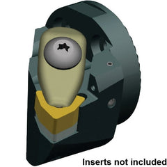 Kennametal - Right Hand Cut, 40mm Min Bore Diam, Size 32 Steel Modular Boring Cutting Unit Head - 40mm Max Bore Depth, Compatible with WNMA 060408 - Exact Tooling