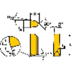 CSG-4187-T0320 Grade 670  Insert for Profiling - Exact Tooling