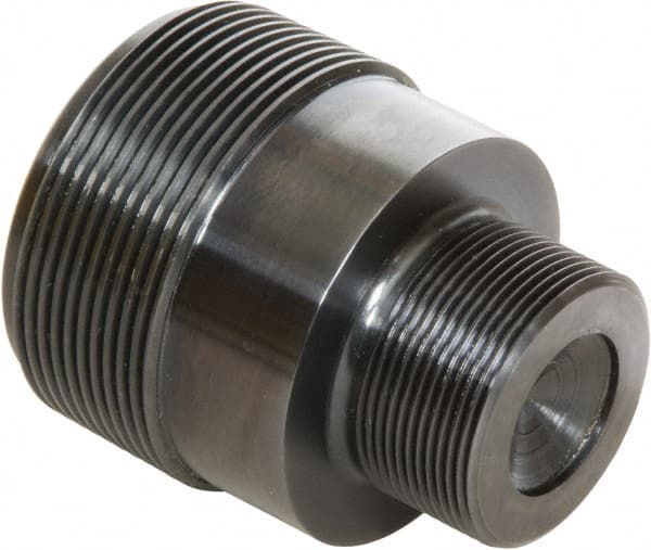 Enerpac - 1-1/2 - 16 & 2 - 11-1/2 Thread, Hydraulic Cylinder Threaded Male Adapter - 2-3/4" Diam, 12.5 Ton Capacity - Exact Tooling