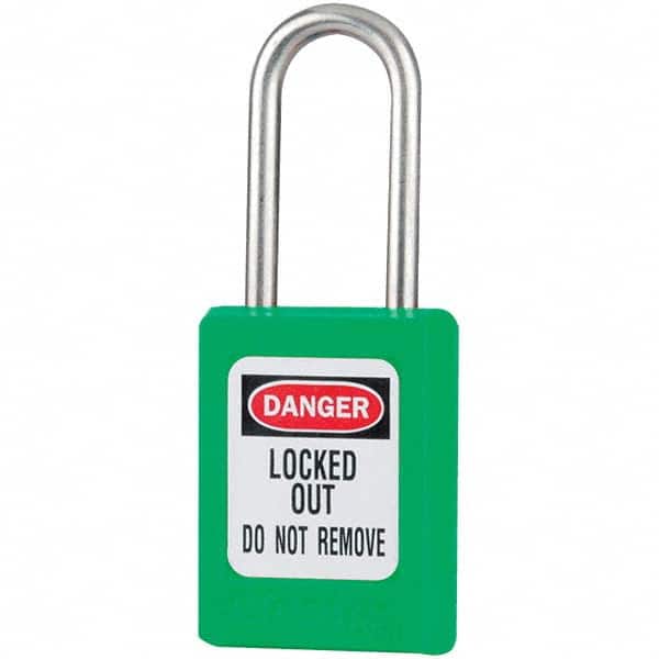 Master Lock - Lockout Padlocks Key Type: Keyed Alike Key Retaining: Retaining Key - Exact Tooling