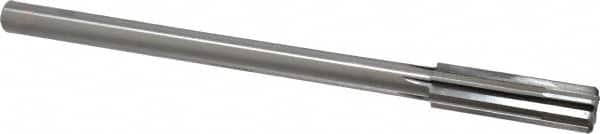 Made in USA - 0.59" Carbide-Tipped 6 Flute Chucking Reamer - Exact Tooling