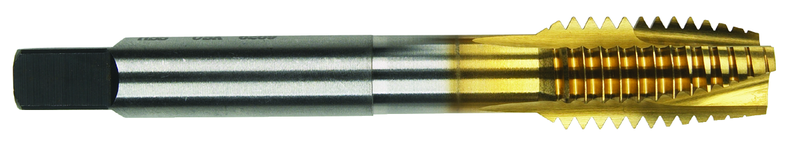 2-4-1/2 Dia. - GH7 - 6 FL - Premium HSS - TiN - Plug Oversize +.0035 Shear Tap - Exact Tooling