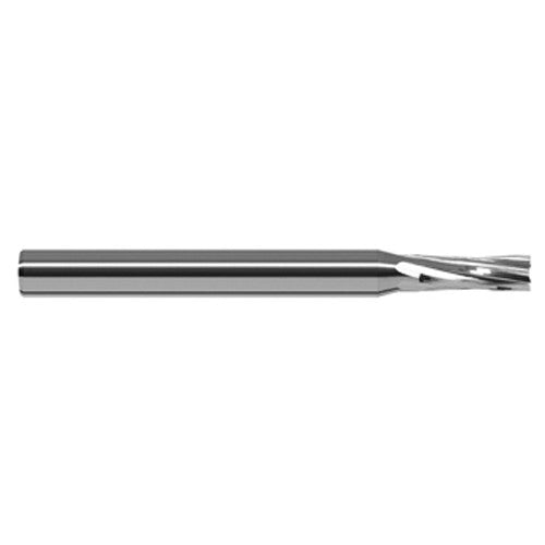 End Mills for Composites - 0.0937″ (3/32″) Cutter Diameter × 0.5000″ (1/2″) Length of Cut Carbide Square Chipbreaker Cutter, 6 Flutes