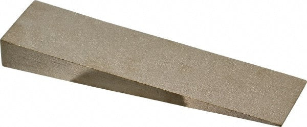 Ampco - 6" OAL Nonsparking Flange Wedge - 1-1/2" Wide x 3/4" High - Exact Tooling