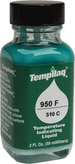 Tempil - 950°F Temp Indicating Liquid - 2 Ounce Container, 510°C - Exact Tooling