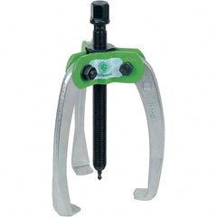 KUKKO - 3 Jaw, 1/2" to 3-7/8" Spread, 4 Ton Capacity, Jaw Puller - For Bearings, Gears, Discs - Exact Tooling