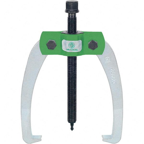 KUKKO - 2 Jaw, 1/2" to 4-3/4" Spread, 5-1/2 Ton Capacity, Jaw Puller - For Bearings, Gears, Discs - Exact Tooling