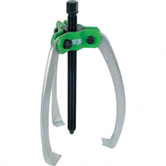 KUKKO - 3 Jaw, 1/2" to 11-7/8" Spread, 10 Ton Capacity, Jaw Puller - For Bearings, Gears, Discs - Exact Tooling