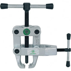 KUKKO - 2 Jaw, 1/4" to 2" Spread, 1 Ton Capacity, Jaw Puller - 2-3/4" Reach, For Bearings, Rings - Exact Tooling