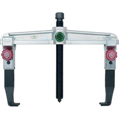 KUKKO - 2 Jaw, 1-1/2" to 13-3/4" Spread, 7-1/2 Ton Capacity, Reversible Puller - 7-7/8" Reach, For Bearings, Gears, Discs, Bushings, Seals - Exact Tooling