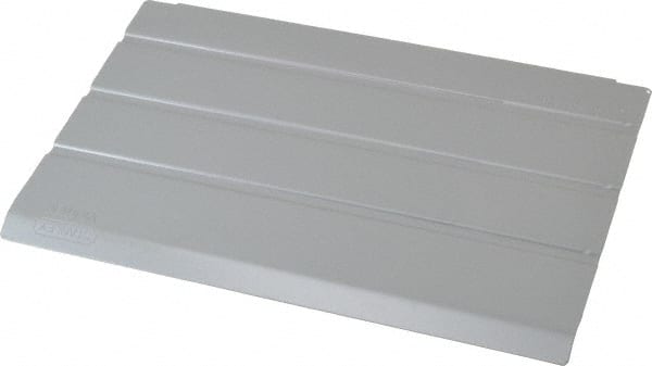 Vidmar - Tool Box Steel Drawer Divider - 7-1/2" Wide x 7-7/8" Deep x 5-1/4" High, Gray, For Vidmar Cabinets - Exact Tooling