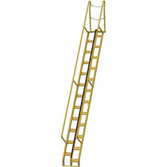 Vestil - 210-3/8" High 350 Lb Capacity 24 Step Alternating Tread Stair - Exact Tooling