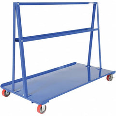 Vestil - 20,000 Lb Capacity Steel A-Frame Truck - Steel Deck, 36" OAW - Exact Tooling
