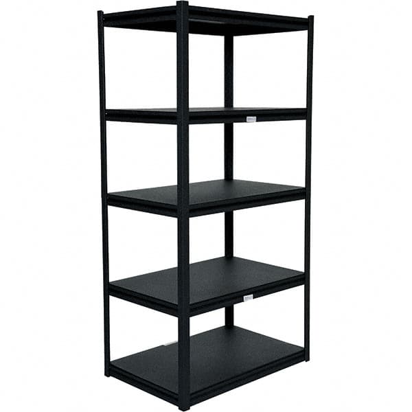 Vestil - 5 Shelf Steel Shelving - 2,000 Lb Capacity, 24" Wide x 72" High x 36" Deep - Exact Tooling