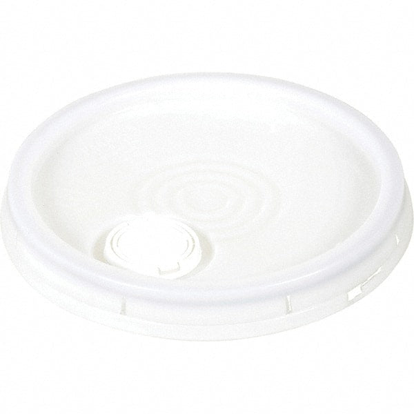 Vestil - Tote & Storage Container Lids For Use With: 3-1/2, 5 & 6 Gallon Pails Width (Decimal Inch): 12.500 - Exact Tooling