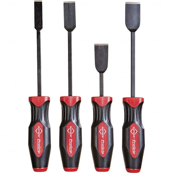 Mayhew - Scrapers & Scraper Sets Blade Style: Straight Flexibility: Stiff - Exact Tooling